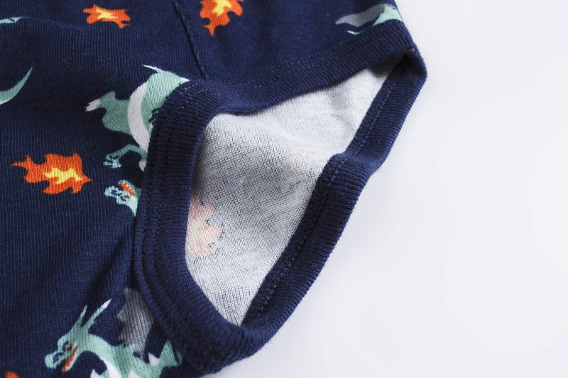 Boboking Little Boys Briefs Dinosaur Truck Toddler Kids Underwear (Pack of 6) 3/4T - Image 5